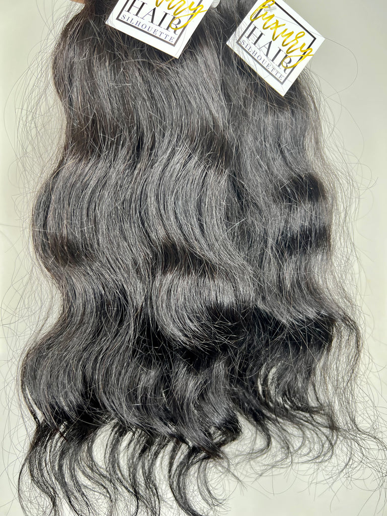 Our LHS Cambodian Luxe Natural Wave is, quite simply elegant and low maintenance! Our Cambodian Luxe Natural is perfect for women with a hectic schedule because it requires very little maintenance to complete your hairstyle. This set includes  2 16" Luxe Natural Wave bundles.