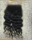 Our 100% Cambodian Rich Wavy Curl 5 X 5 Lace Closures are great for clients who are looking for a seamless, undetectable, natural-looking finish. Our closures are made using a technique that makes the hairline look like it is growing naturally from your own scalp. Closures are available in length 14",16",18" or 20" with a 5 inch by 5 inch base. Note: Closure knots do not come bleached.