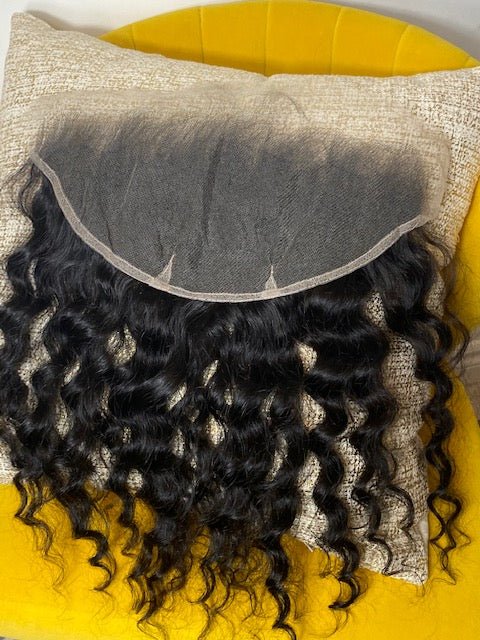 Our 100% Cambodian Luxe Natural Wave 6 X 13 Frontal is great for clients who are looking for a seamless, undetectable, natural-looking finish. Our Frontals are made using a technique that makes the hairline look like it is growing naturally from your own scalp. Frontal Closures are available in length 14", 16", 18" & 20" with a 6 inch by 13-inch lace base. Note: Frontal knots do not come bleached.