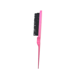 Our LHS Level Up Teasing Brush will add instant volume and lift to your hairstyles. This professional teasing brush is ideal for teasing, creating volume, smoothing fine hair and texture creation without damaging your hair extensions. 