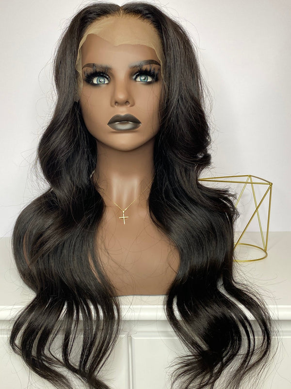Sis, tired of spending long hours in the salon chair? Well, look no further! Our 100% Raw Cambodian Luxe Natural Wave Full Lace Wig will save you time and still give you that effortless, head-turning hairstyle you have been looking for in just minutes!