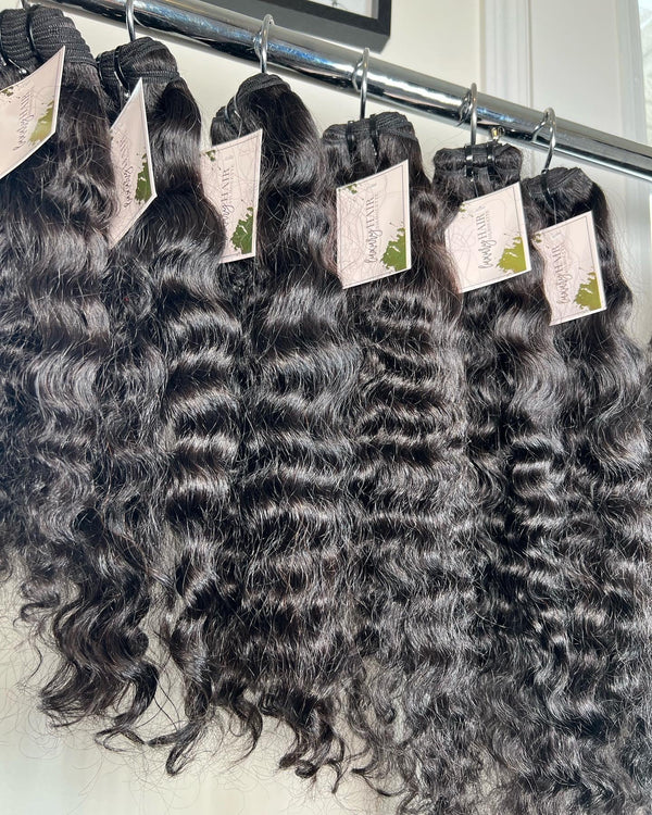 The perfect combination of short lengths in raw Cambodian Curly bundles, closures, and frontal at an unbeatable wholesale package deal price!